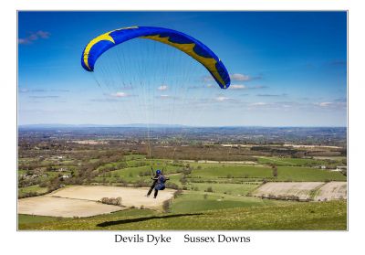 Hang Glider
Takeoff From Devils Dike

